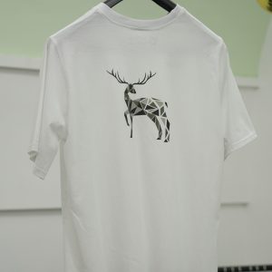 Cotton Printed Round neck Tshirt - Deer