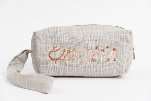 Embroidered Pouch -Love and War